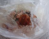 ポリ袋でサバ缶と梅のごはん作り方3写真
