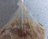 ポリ袋でサバ缶と梅のごはん作り方4写真