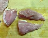 鶏むね肉で!ヤンニョムチキン作り方1写真
