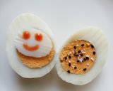 茹でたまご☆お皿の上で転がらずおすわり作り方2写真