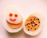 茹でたまご☆お皿の上で転がらずおすわり作り方3写真