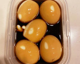 やみつき甘辛タレ　味玉　とろとろ半熟　作り方8写真