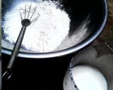 ♡ﾎｯﾄｹｰｷﾐｯｸｽでｸﾚｰﾌﾟ♡作り方1写真