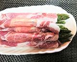 １本ままで豪快【アスパラのチーズ肉巻き】作り方6写真
