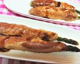 １本ままで豪快【アスパラのチーズ肉巻き】作り方10写真
