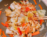 ☆簡単！ウスターソースのふわ卵野菜炒め☆作り方4写真