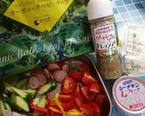 豆腐とツナ×クレイジーソルトドレッシング作り方1写真