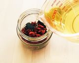 クコの実（コジベリー）りんご酢☆薬膳酢作り方2写真
