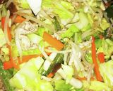 野菜を食べよう！もちもち焼きそば☆作り方14写真