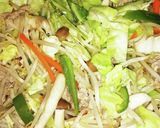 野菜を食べよう！もちもち焼きそば☆作り方9写真