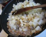 大根♡こんにゃく麻婆作り方4写真