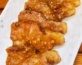 豚肩ロースのにんにく味噌焼き作り方4写真