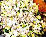 簡単！タコライス 豆腐入りヘルシー作り方3写真