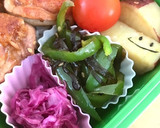 お弁当用☆ピーマンの塩昆布ごま和え作り方4写真