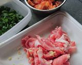 炊飯器で★豚キムチライス作り方1写真