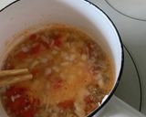 【離乳食中期】チキンライス風あんかけ粥作り方3写真