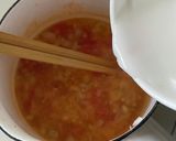 【離乳食中期】チキンライス風あんかけ粥作り方4写真