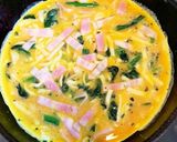 朝ごはんお弁当にも♪時短オープンオムレツ作り方5写真