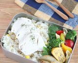 とうもろこしと鶏むね肉のバターライス作り方9写真