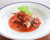 レンジで簡単！いわしロールのトマト煮作り方5写真