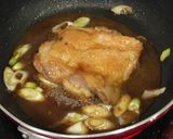鶏のネギ照り焼き作り方4写真