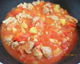 給食で大人気☆トマトチキンカレー作り方4写真