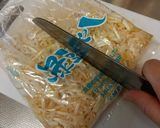 鶏つくねのもやしハンバーグ作り方1写真