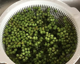 今が旬の実山椒でちりめん山椒作り方3写真