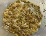 レンチン！オートミールで納豆チャーハン風作り方4写真