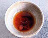 サンチュのポン酢ドレッシングサラダ作り方1写真