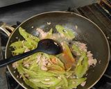 簡単!ラワンぶきのツナ炒め作り方5写真