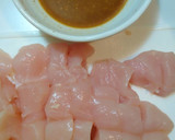 簡単！鶏ささみとピーマンの梅わさび炒め♪作り方2写真