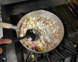 ラワンぶき入り　クラムチャウダー風作り方5写真