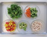 野菜がおいしい！チョップドサラダ作り方2写真