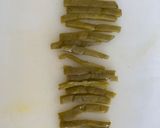 サボテンとにんじんのきんぴら作り方1写真