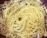 キノコたっぷり♪明太子とツナのパスタ作り方7写真