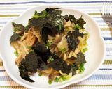 キノコたっぷり♪明太子とツナのパスタ作り方9写真