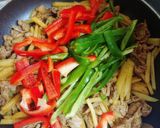 じゃがいもと豚肉のスパイシーカレー炒め作り方10写真