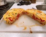デリ風！トマトのスパニッシュオムレツ作り方12写真