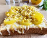 黄色野菜のバターコーンチーズトースト作り方12写真