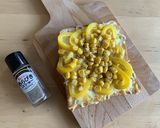 黄色野菜のバターコーンチーズトースト作り方11写真
