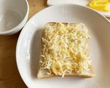 黄色野菜のバターコーンチーズトースト作り方4写真