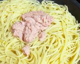 たらこスパゲティ　生臭くない作り方4写真