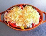 夏野菜のカルボナーラグラタン作り方5写真