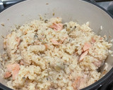 鮭と明太としめじバター　炊き込みご飯作り方10写真