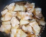 豚バラ大根を丼物に!?豚バラ大根卵とじ丼作り方4写真