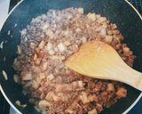 韓国風肉味噌丼作り方4写真