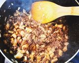 韓国風肉味噌丼作り方5写真