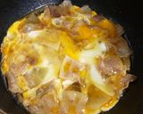 豚バラ大根を丼物に!?豚バラ大根卵とじ丼作り方8写真