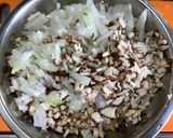 鶏ひき肉と生椎茸の肉詰めピーマン♬作り方4写真